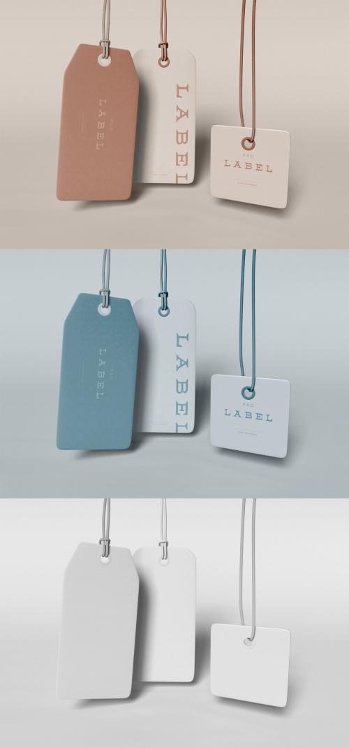 three Labels Mockup - 419907521