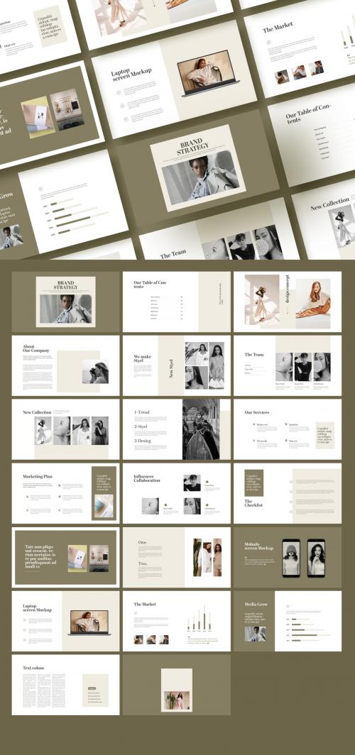 Fashion Brand Strategy Layout - 419923998