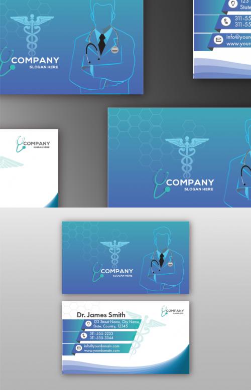 Medical Business Card Set - 419946533