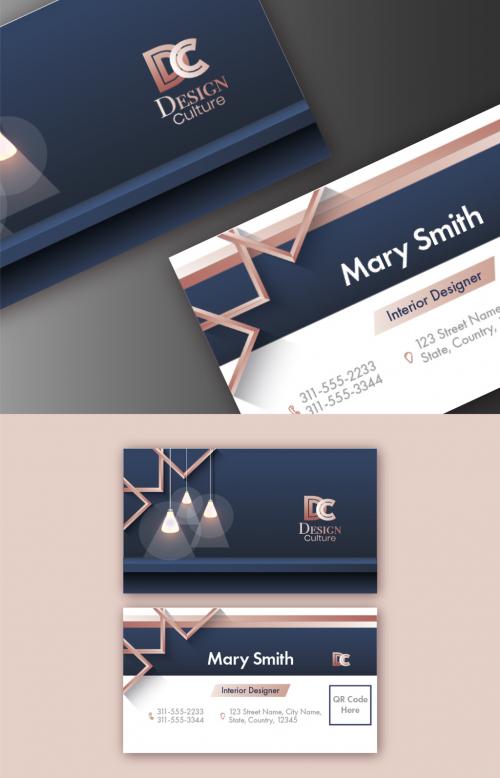 Interior Design Business Card Set - 419946586