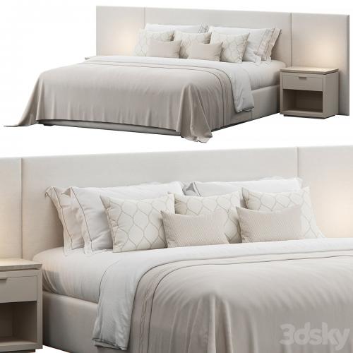 Wallpanels Headboard Bed