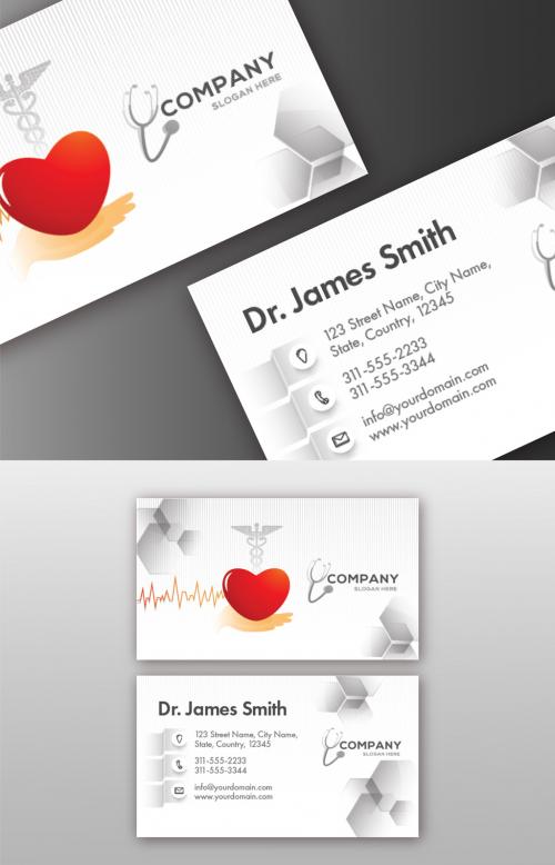 Healthcare Business Card Set - 419946588