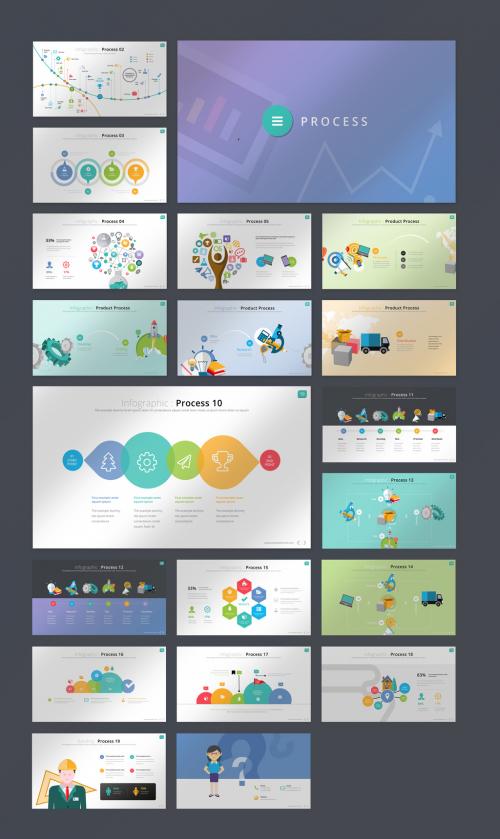 Process Infographic Presentation Layout - 420559736