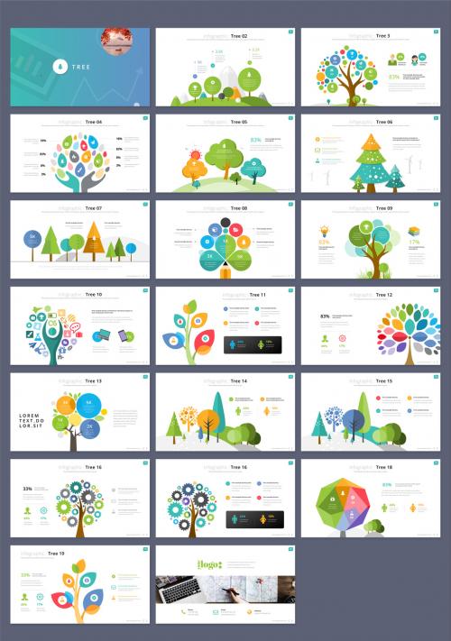 Tree Infographic Presentation Layout - 420559860