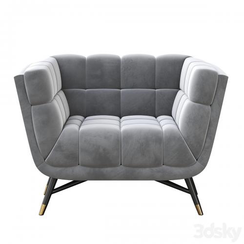 Adept Performance Velvet Armchair