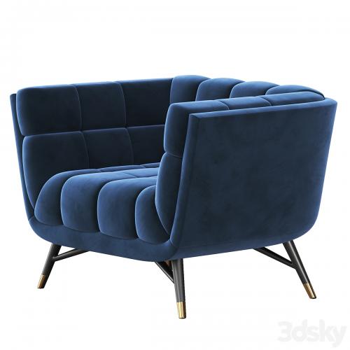 Adept Performance Velvet Armchair