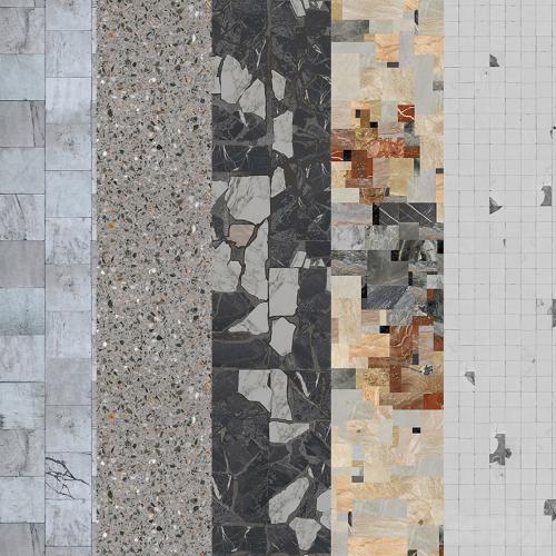 Terrazzo.Breccia.Mosaic.Marble.Seamless texture.