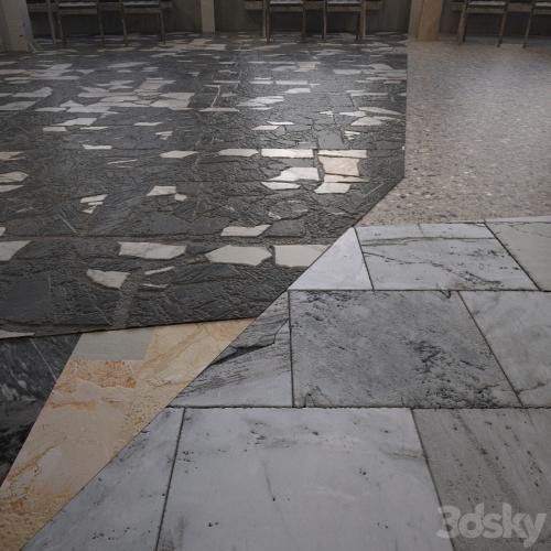 Terrazzo.Breccia.Mosaic.Marble.Seamless texture.