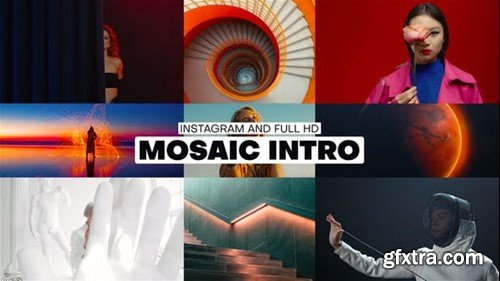 Videohive Mosaic Intro 50681353