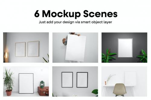 Picture Frame Mockups vol.4