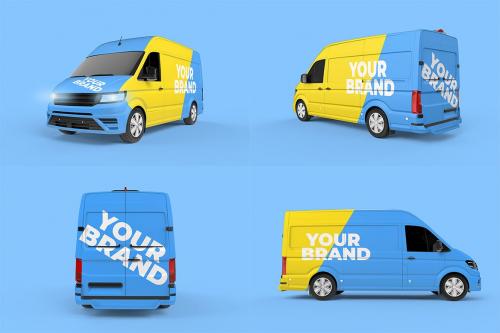 Van Branding Mockup