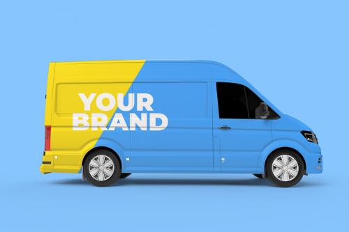 Van Branding Mockup