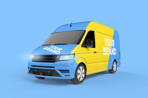 Van Branding Mockup