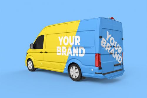 Van Branding Mockup