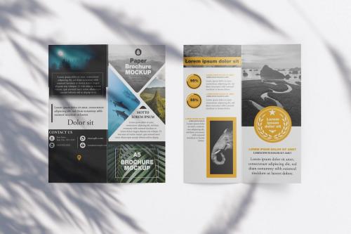 Matte Brochure Mockup