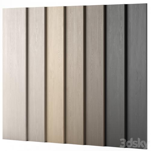 Wood materials Oak - 7 colors - set 07