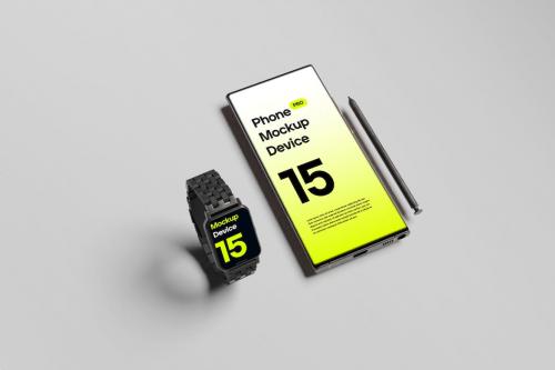 Smartwatch - Phone Mockup