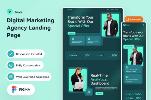 Digital Marketing Agency Landing Page