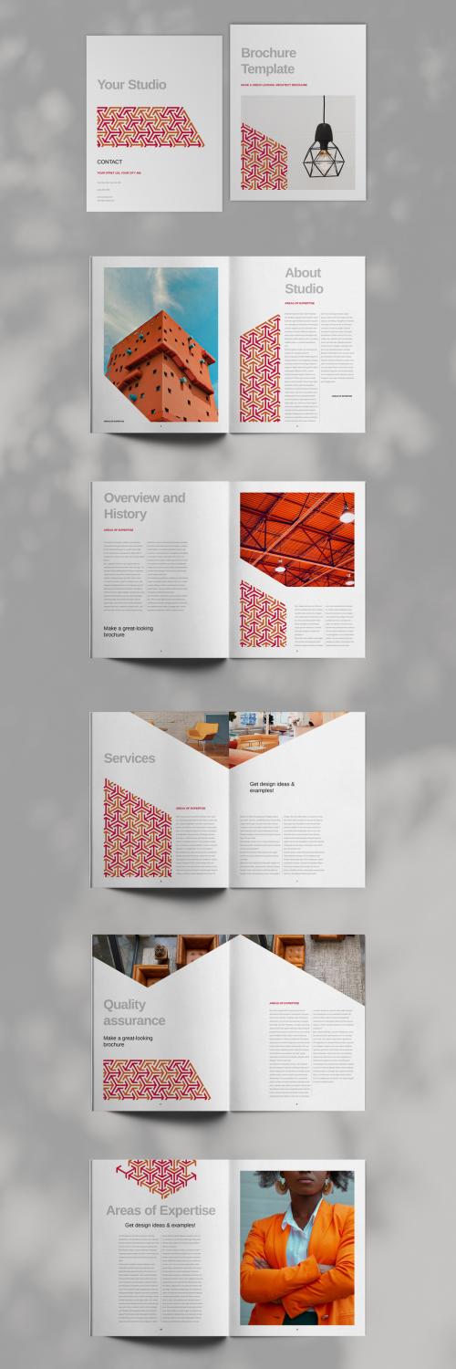 Orange Brochure Layout - 421070323