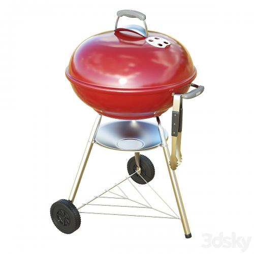 Portable Kettle BBQ Grill