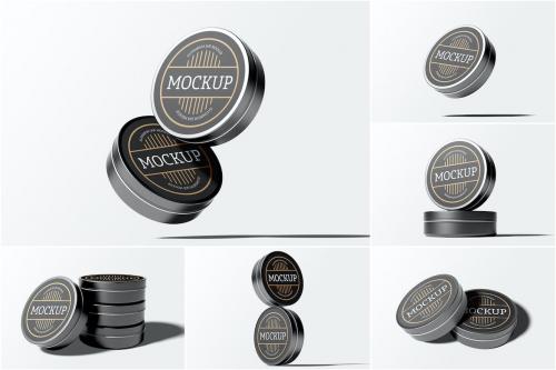 Aluminum Jar Mockup