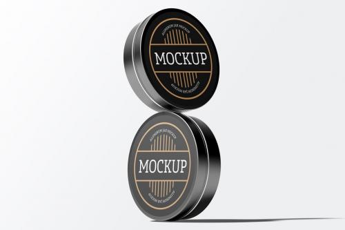 Aluminum Jar Mockup