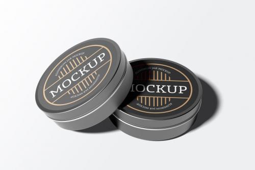 Aluminum Jar Mockup