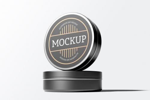 Aluminum Jar Mockup