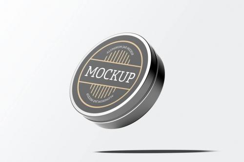 Aluminum Jar Mockup