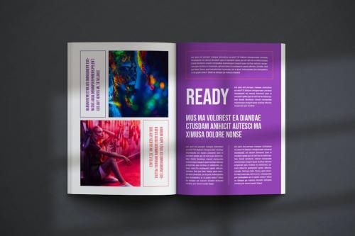 Portfolio Magazine Template