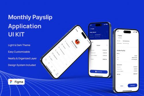 Monthly Payslip iOS App Template