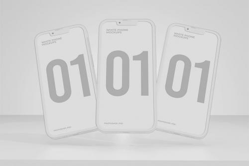 White Clay Phone Mockup