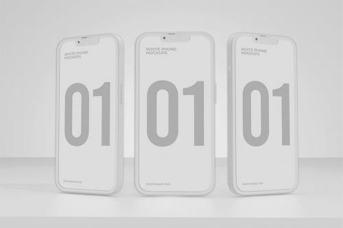 White Clay Phone Mockup