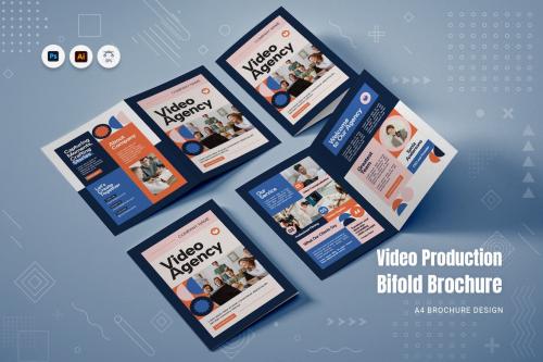 Video Production Bifold Brochure