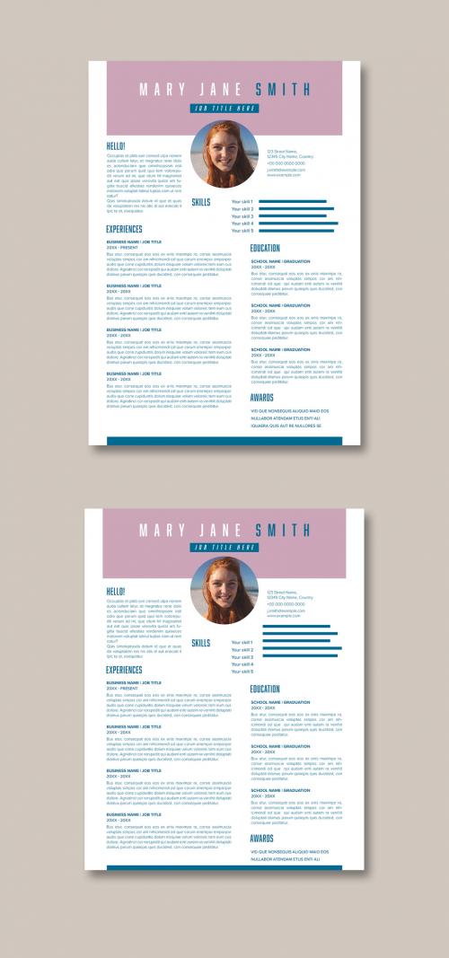 Single Page Resume - 422396859