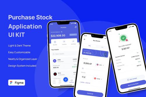 Purchase Stock iOS App Template