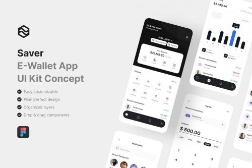 Saver - Banking App Ui Kit