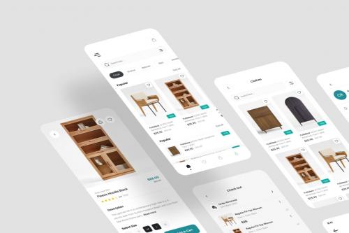 Frogniture - Furniture App UI Kit