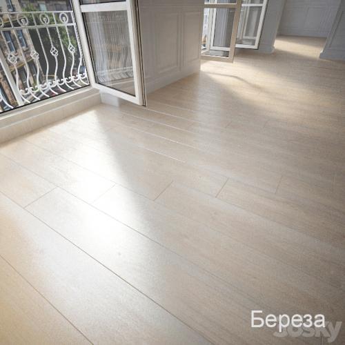 Parquet 3 types: Kimba Elm, Elm Oakland, Birch