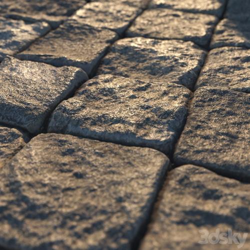 Square paving slab material 02