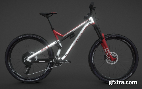 Mountain Bike MTB 3D Model