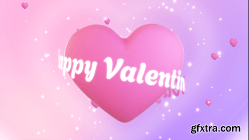 Videohive Valentine HEart Pop Title Opener 50689030