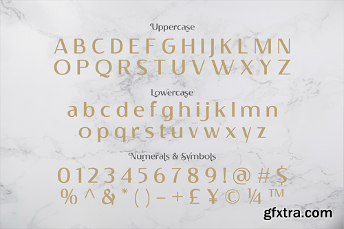 Elegant Sans-Serif RM3K2L9