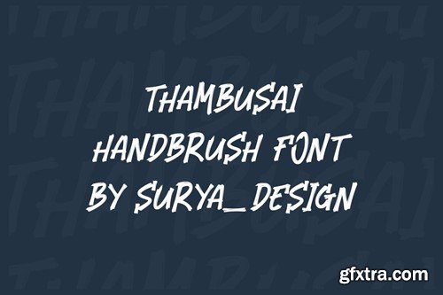 Thambusai Fonts ETUBS4N