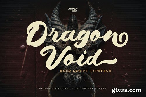 Dragonvoid a Bold & Retro Script 8Y4ADL7