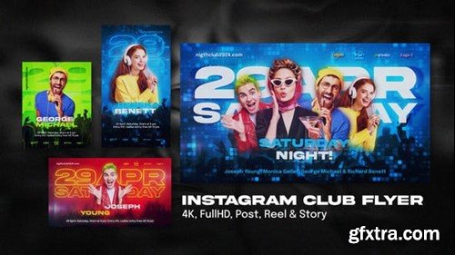 Videohive Instagram Club Flyer 50714587