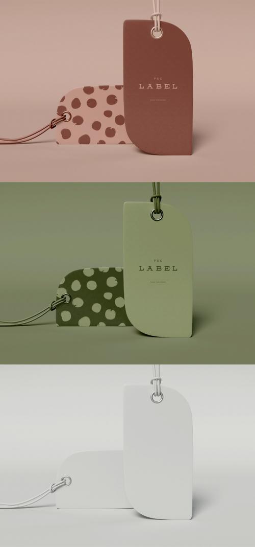 Two Labels with Twine Mockup - 424018782