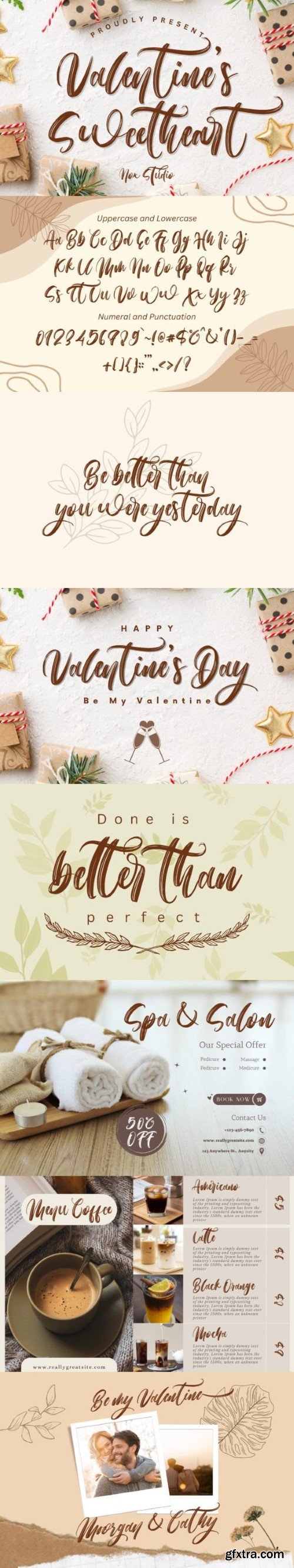 Valentine\'s Sweetheart Font