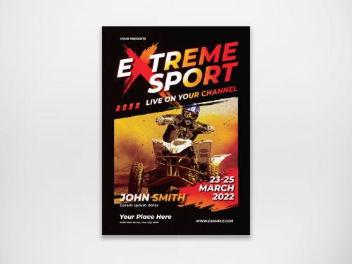 Extreme Sport Flyer - 424233227