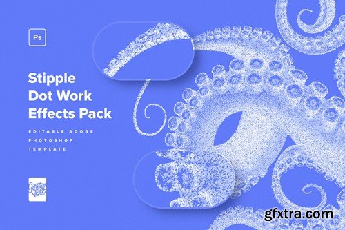 Stipple Dot Work Effects Pack 7PPDWNR